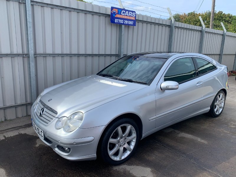 2004 Mercedes-Benz C Class 1.8 C200 Kompressor SE Coupe 2dr Petrol Automatic 209 g/km 163 bhp